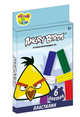 Пластилин 6 цв. Angry birds, 120 гр. в европодвесе, 