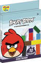 Пластилин Angry Birds,10 цветов-200 грамм, 