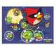 Папка для тетрадей картонная, на резинках Angry birds SPASE ,формат А4,размер 31*23 см, 