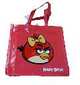 Пакет-сумка 34,5*34,5см Angry birds,с ручками(красный цвет),ткань-спандбонд, 
