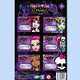 Наклейки плоские для тетрадей "Monster High", 