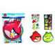 Большой набор наклеек "Angry Birds", 3D, 