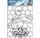 Витражная картинка "Max Steel", (пластиковый витраж,/на блистере), 