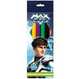 Карандаши цветные "Max Steel", 6 цветов, европодвес, 