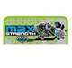 Пенал "Max Steel" ,мягкий, 2 отдела, 2 молнии, 205х80х65 мм, материал ткань, 