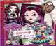 Набор цветного песка"Ever After High"-Рейвен, состав: рисунок-трафарет на липкой основе в рамке, цветной песок - 8 цветов, европодвес, 