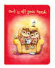 Блокнот. Уютные совы (Owl is all you need) (мини), 