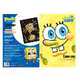 Гравюра "SPONGE BOB" металлический эффект золото, 