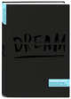 Invisible note. DREAM. Засыпай с мечтой, просыпайся с целью (blue), 