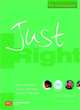 Just Right Workbook with Key: Pre-intermediate British English Version, 
