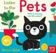 Listen to the Pets (sound board book), Billet Marion 