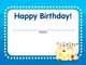 Color Your Classroom. Birthdays Mini Bulletin Board, 