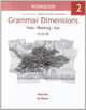 Grammar Dimensions 2 Workbook: Form, Meaning, Use, 
