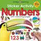Sticker Activity. Numbers with colouring pages, Priddy Roger 