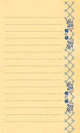 Блокнот. Русские сезоны. Гжель (синий фон с бело-синей балериной), 