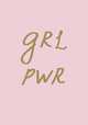 Блокнот. Girl Power (формат А5, тонированный блок, лента-ляссе), 