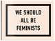 Кардхолдер. We should all be feminists (в форме книжки, 215х65 мм), 