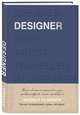 Ежедневник Designer (синий). А5, твердый переплет, блинтовое тиснение, полусупер, 224 стр., 