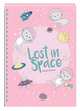 Ежедневник Lost in space (Кошки в космосе) А5, твердая обложка, 192 стр., 