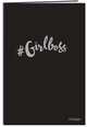 #Girlboss. Тетрадь для записей В5, 40 л., серебр. тис., 