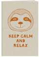 Keep calm and relax. Тетрадь (А5, 48 л., УФ-лак, накидки), 