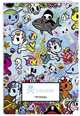 tokidoki. Тетрадь (B5, 40 л., УФ-лак), 