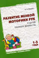 Развитие мелкой моторики рук у детей раннего возраста (1-3 года). Методическое пособие для воспитателей и родителей, Янушко Елена Альбиновна 