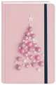 Блокнот с резинкой "Pink Christmas tree" (розовый). А5, твердый переплет, 192 стр., 