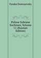 Polnoe Sobrane Sochinen, Volume 11 (Russian Edition), Fyodor Dostoyevsky 