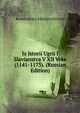 Iz Istorii Ugrii I Slavianstva V XII Veke (1141-1173). (Russian Edition), Konstantin I?A?kovlevich Grot 