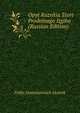 Opyt Razvitia Teori Prodolnago Izgiba (Russian Edition), Feliks Stanislavovich IAsinsk 