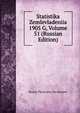 Statistika Zemlevladeniia 1905 G, Volume 51 (Russian Edition), Russia TSentralny Sta Komitet 