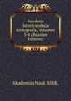 Russkaia Istoricheskaia Biblografia, Volumes 3-4 (Russian Edition), Akademii?a? nauk SSSR. 