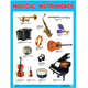 Плакаты "Musical Instruments", 