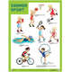 Плакаты "Summer Sport", 