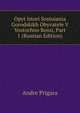 Opyt Istori Sostoiania Gorodskikh Obyvatele V Vostochno Rossi, Part 1 (Russian Edition), Andre Prigara 