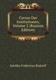 Cursus Der Institutionen, Volume 2 (Russian Edition), Adolfus Fridericus Rudorff 
