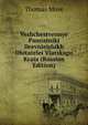 Veshchestvennye Pamiatniki Drevnieishikh Obitatelei Viatskago Kraia (Russian Edition), Thomas More 
