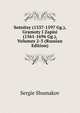 Sotnitsy (1537-1597 Gg.), Gramoty I Zapisi (1561-1696 Gg.), Volumes 2-3 (Russian Edition), Sergie Shumakov 