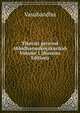 Tibetski perevod Abhidharmako?akarikah Volume 1 (Russian Edition), Vasubandhu 