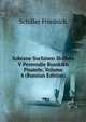 Sobrane Sochinen Shillera V Perevodie Russkikh Pisatele, Volume 4 (Russian Edition), Schiller Friedrich 