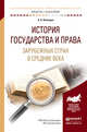 История государства и права зарубежных стран в Средние века. Учебное пособие для академического бакалавриата, Вологдин Александр Анатольевич 