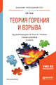 Теория горения и взрыва. Учебник и практикум для прикладного бакалавриата, Тотай А.В., Казакова О.Г. 