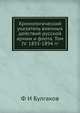 Хронологический указатель военных действий русcкой армии и флота. Том IV. 1855-1894 гг., Ф.И. Булгаков 