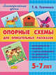 Опорные схемы для описательных рассказов. Методическое пособие с иллюстрациями по развитию речи 5-7 лет, Ткаченко Татьяна Александровна 