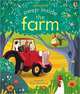 Usborne Peep Inside Farm. Board Book, Anna Milbourne 