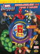 Marvel: Команда. Энциклопедия: герои и злодеи. Том 6.: Наклей и раскрась, 