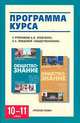 Обществознание. 10-11 классы. Программа курса. К учебникам А. И. Кравченко, Е. А. Певцовой, Агафонов Сергей Валерьевич 