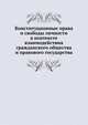 Конституционные права и свободы личности в контексте взаимодействия гражданского общества и правового государства, Н.В. Витрук 