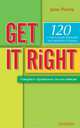 Get it right: Говорите правильно по-английски: учебное пособие: 120 слов и конструкция английского языка, Джейн Поуви 